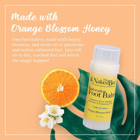 The Naked Bee roll-on applicator close-up for precise, mess-free foot treatment