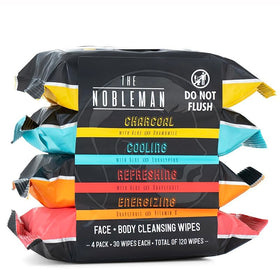 The Nobleman front packaging showing 4-pack convenience for travel