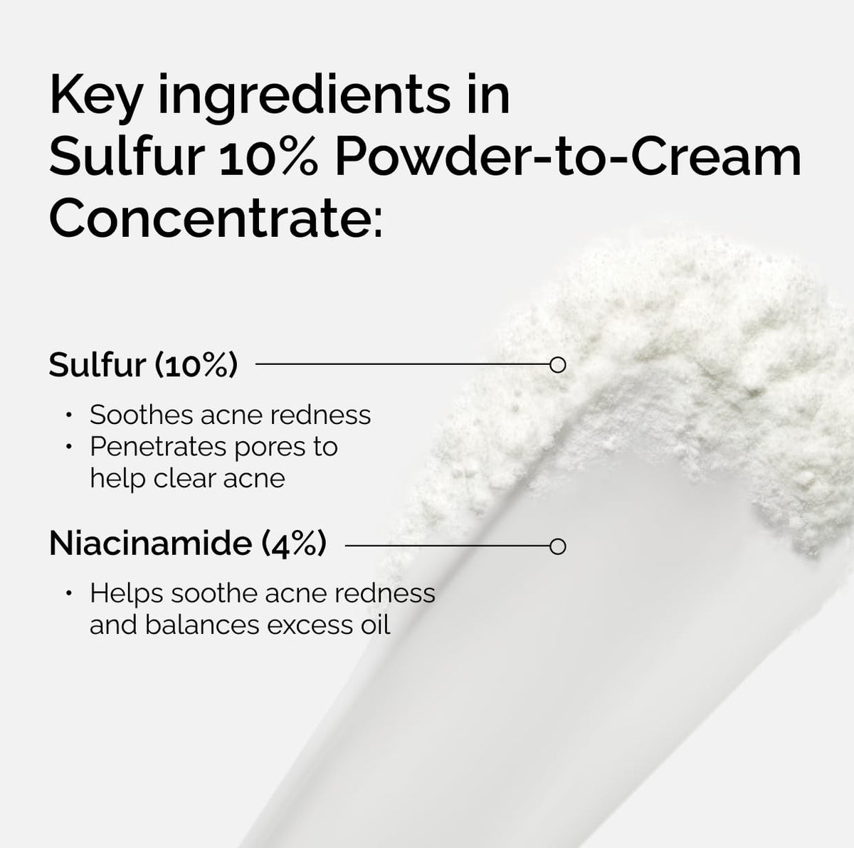 The Ordinary application on fingertip showing easy targeted spot use