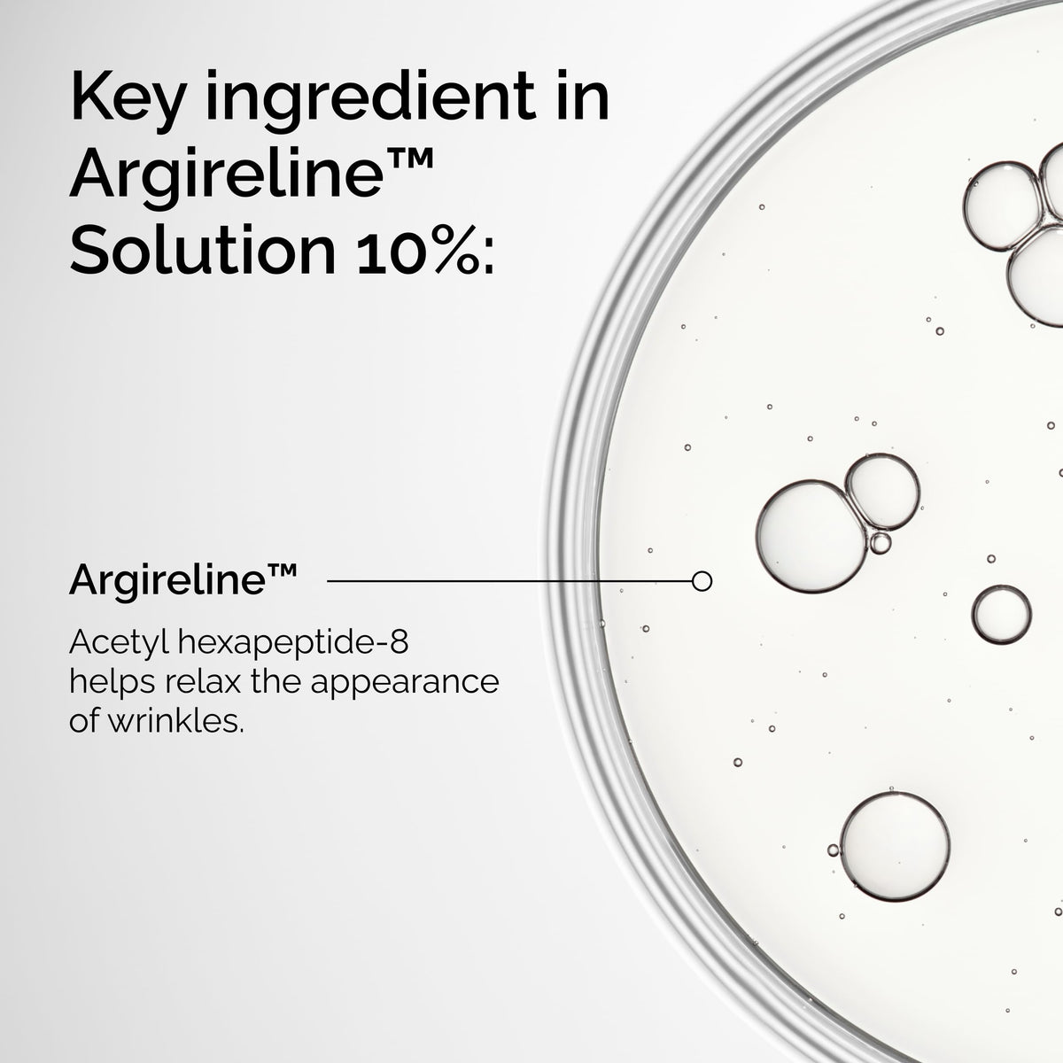 The Ordinary pipette releasing a drop of serum demonstrating easy application