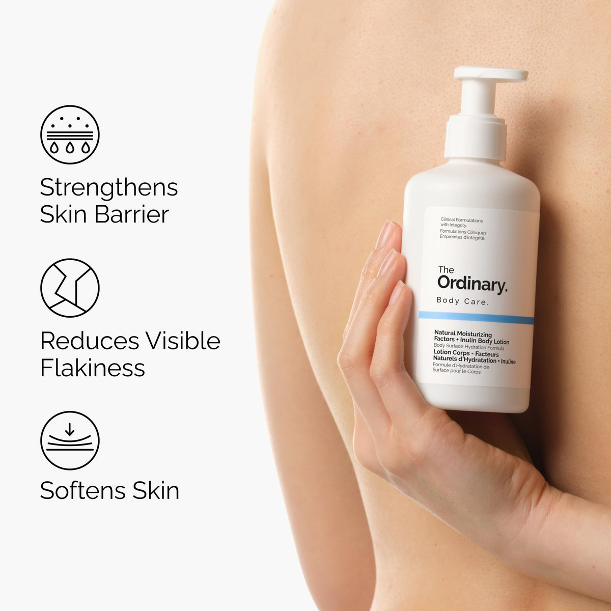 The Ordinary applied on forearm demonstrating quick absorption and non-greasy feel