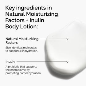 Close-up of the lotion texture from The Ordinary showing fast-absorbing hydration