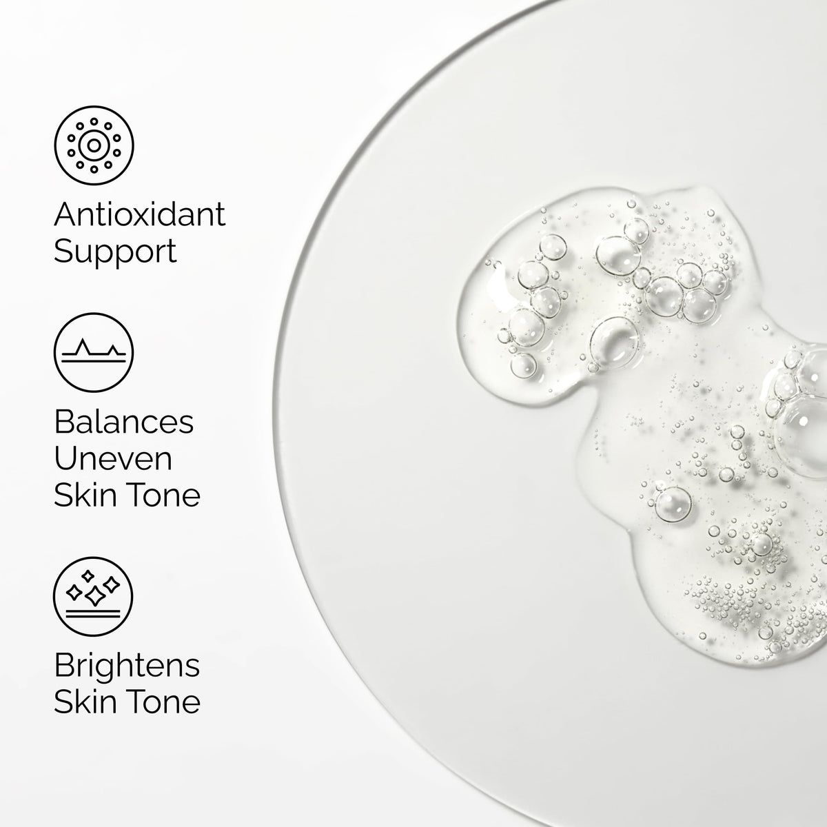 The Ordinary close-up of product label highlighting concentration and clear ingredient details