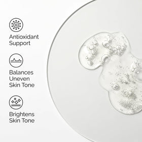 The Ordinary close-up of product label highlighting concentration and clear ingredient details