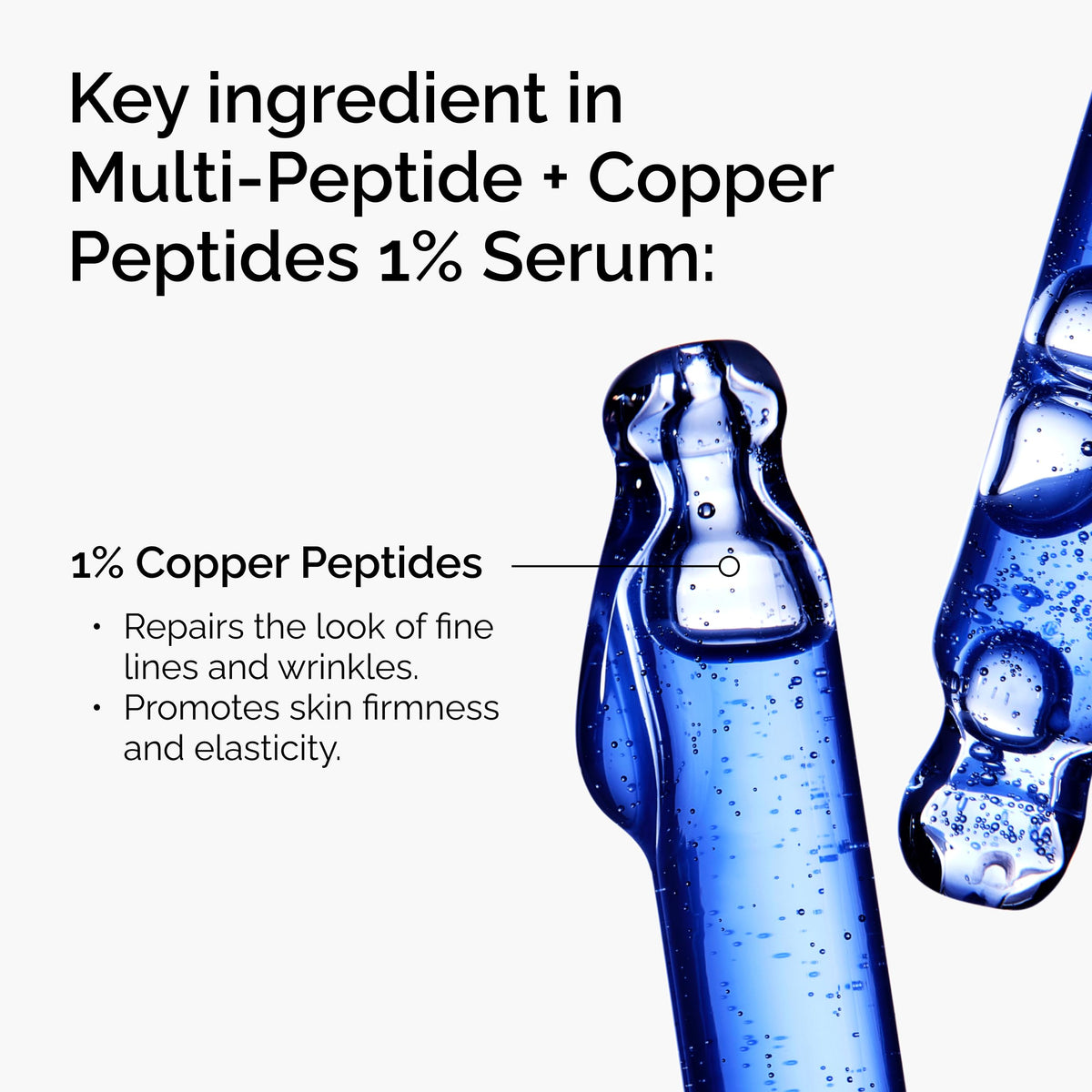 The Ordinary dropper releasing serum, illustrating precise application