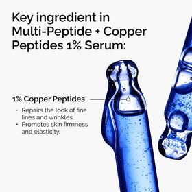 The Ordinary dropper releasing serum, illustrating precise application