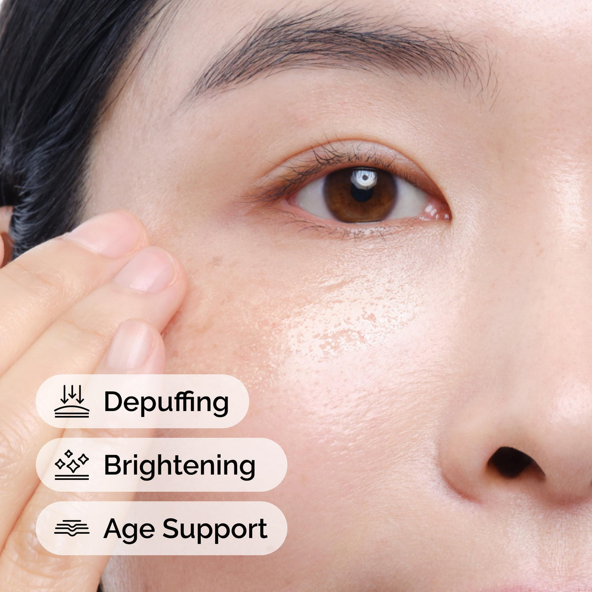 The Ordinary label close-up highlighting peptide and niacinamide ingredients