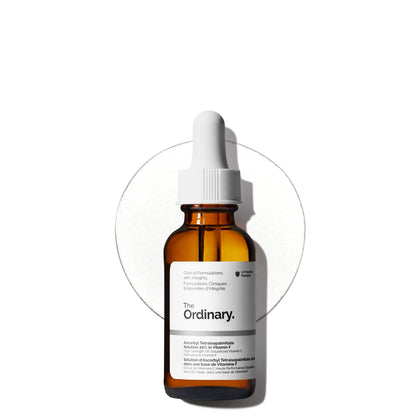 The Ordinary front bottle showing product label and brightening benefit