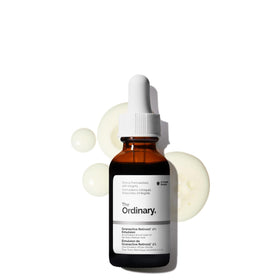 The Ordinary bottle front view showing label and 1 fl oz size benefits hydration