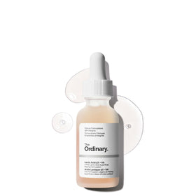 The Ordinary front bottle showing clean design and easy application benefit