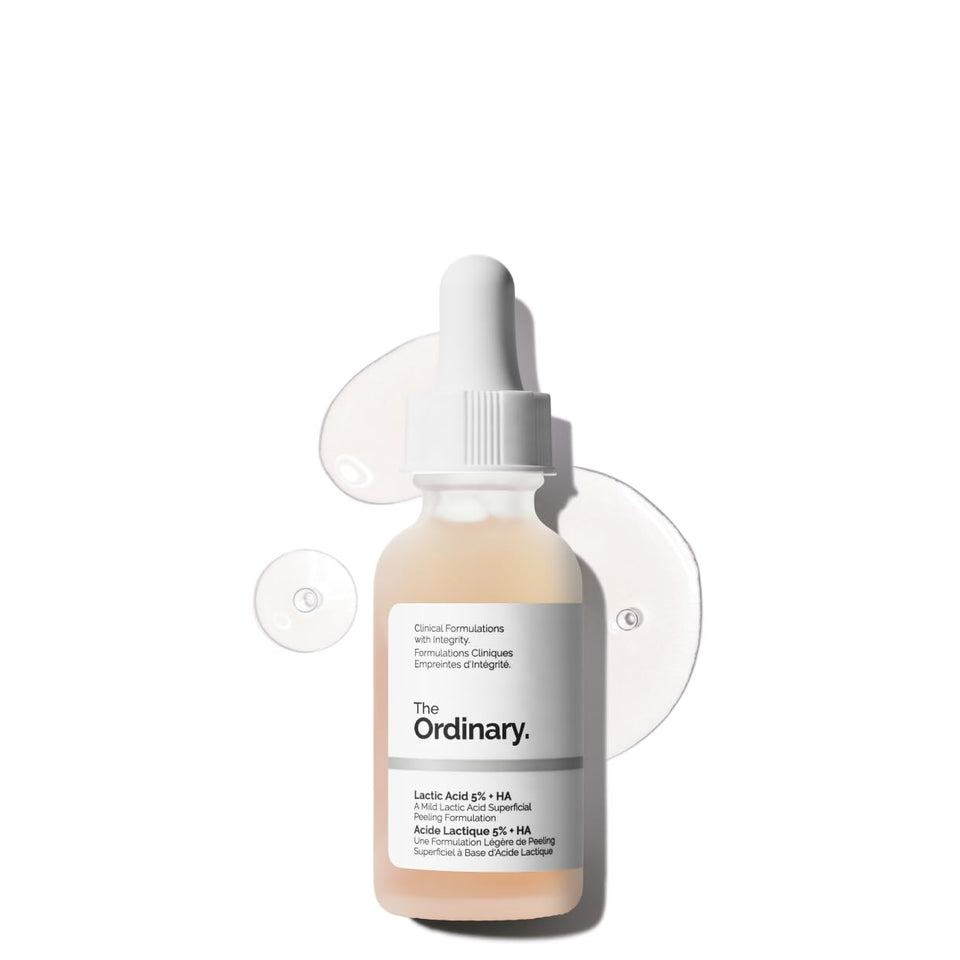 The Ordinary front bottle showing clean design and easy application benefit