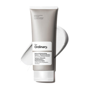The Ordinary front packaging showing product label and rich moisturizer benefits