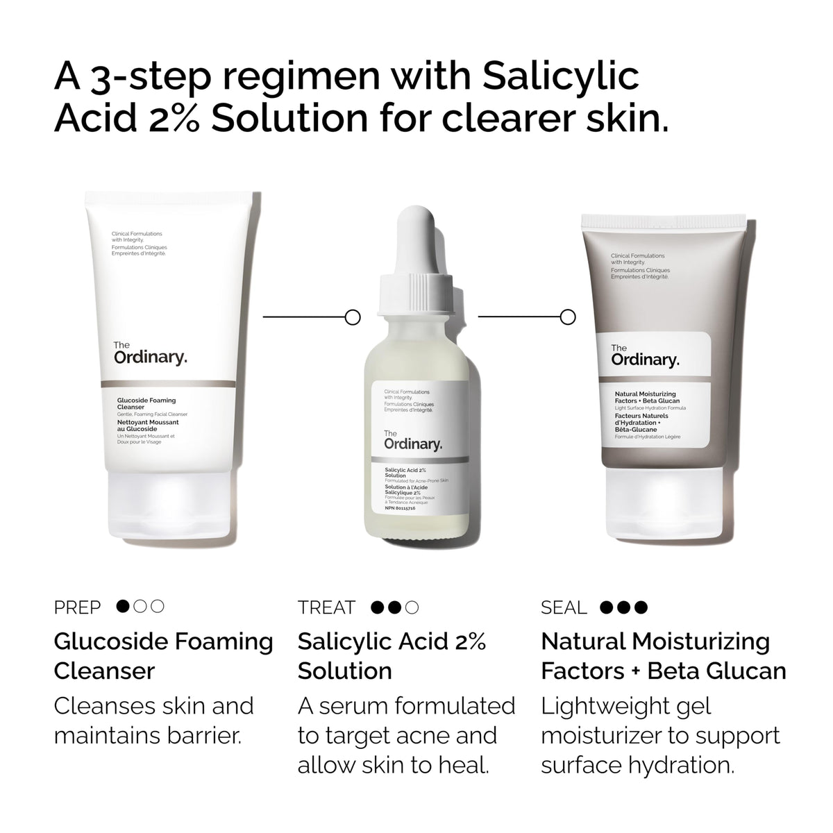 The Ordinary Glucoside Foaming Cleanser pump close-up showing gentle lather
