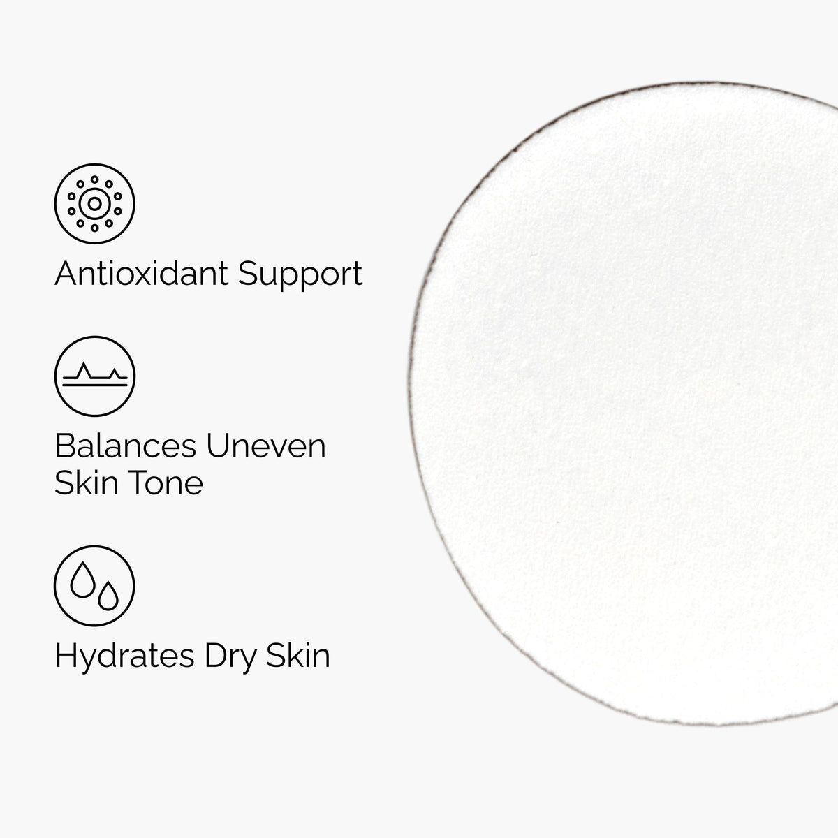 The Ordinary ingredient label close-up highlighting vitamin C derivative benefits