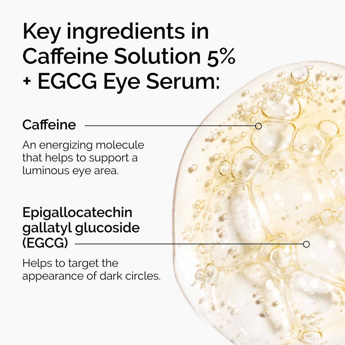 The Ordinary ingredient list close-up showing key actives and simple formulas