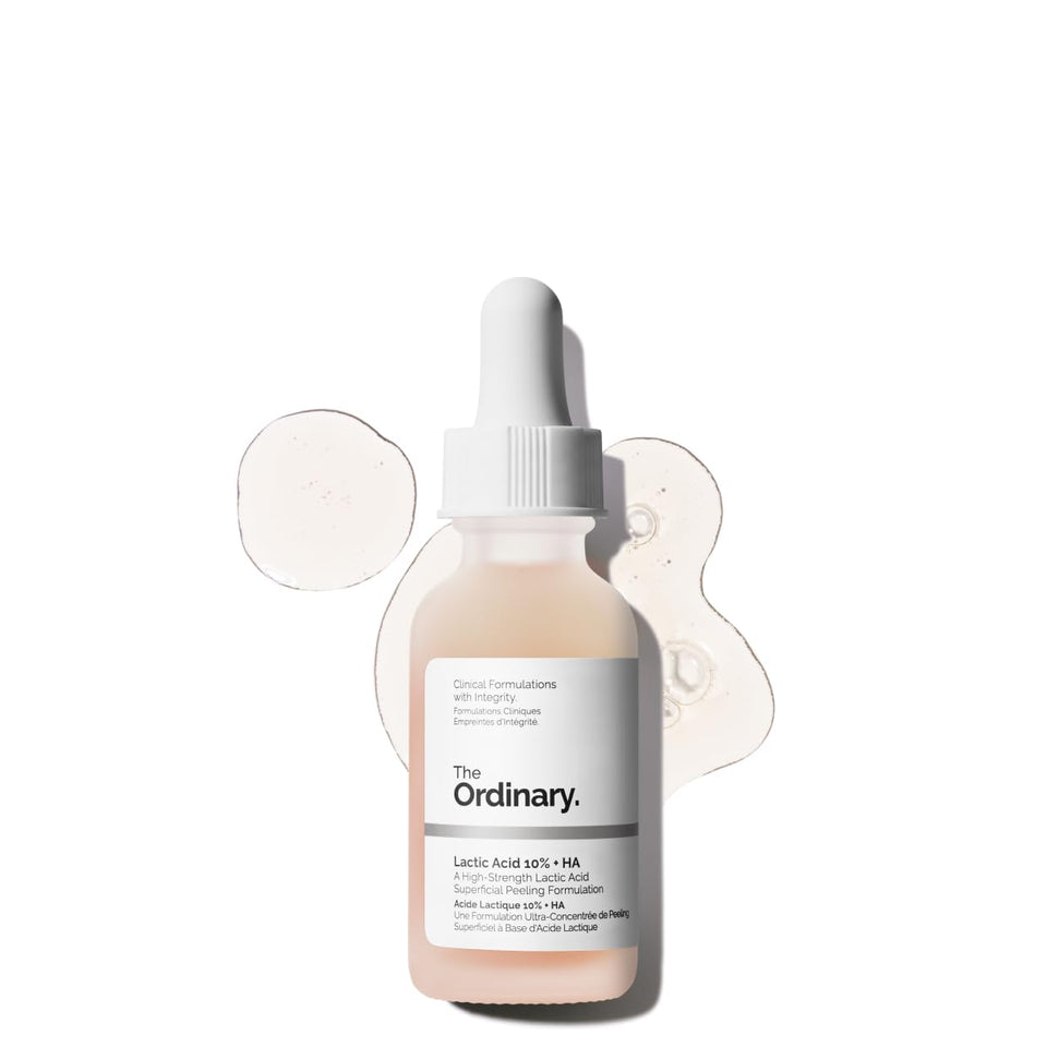 The Ordinary front packaging showing bottle and label, conveys product clarity