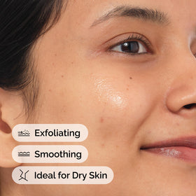 The Ordinary applied on hand, shows smooth finish and quick absorption