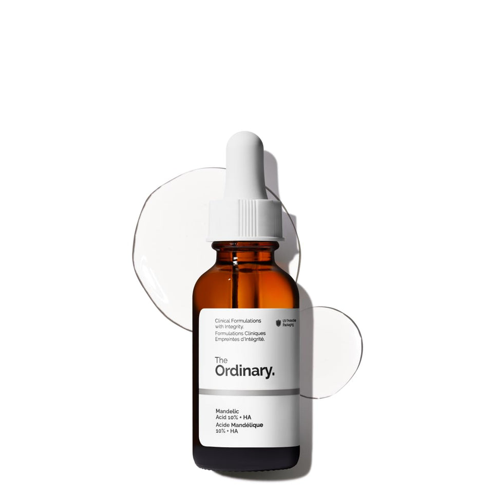 The Ordinary front packaging bottle showing clean design and gentle exfoliation benefit