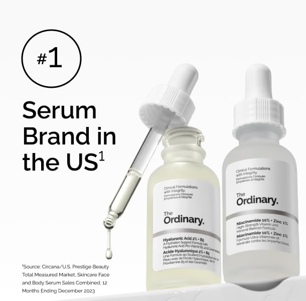 The Ordinary marula oil on bathroom shelf in lifestyle scene conveying daily ritual