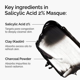Close-up of The Ordinary masque texture to show thickness and exfoliating action