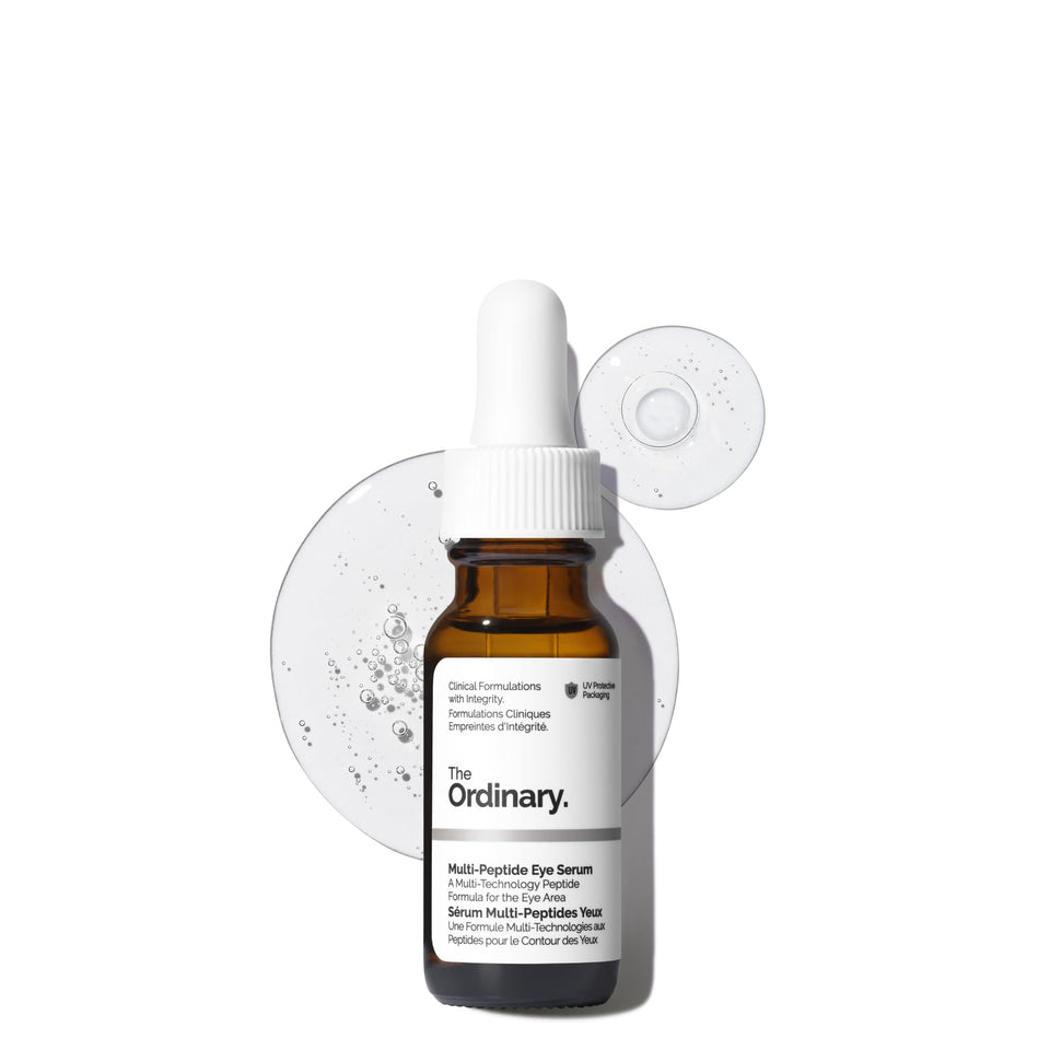 The Ordinary front bottle showing product and packaging for targeted anti-aging