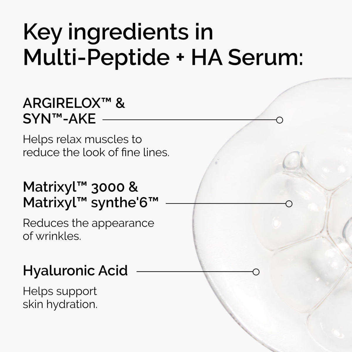 The Ordinary pipette dispensing serum demonstrating controlled application benefit