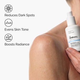 Close-up of emulsion texture on fingertip, shows smooth lightweight hydration benefit