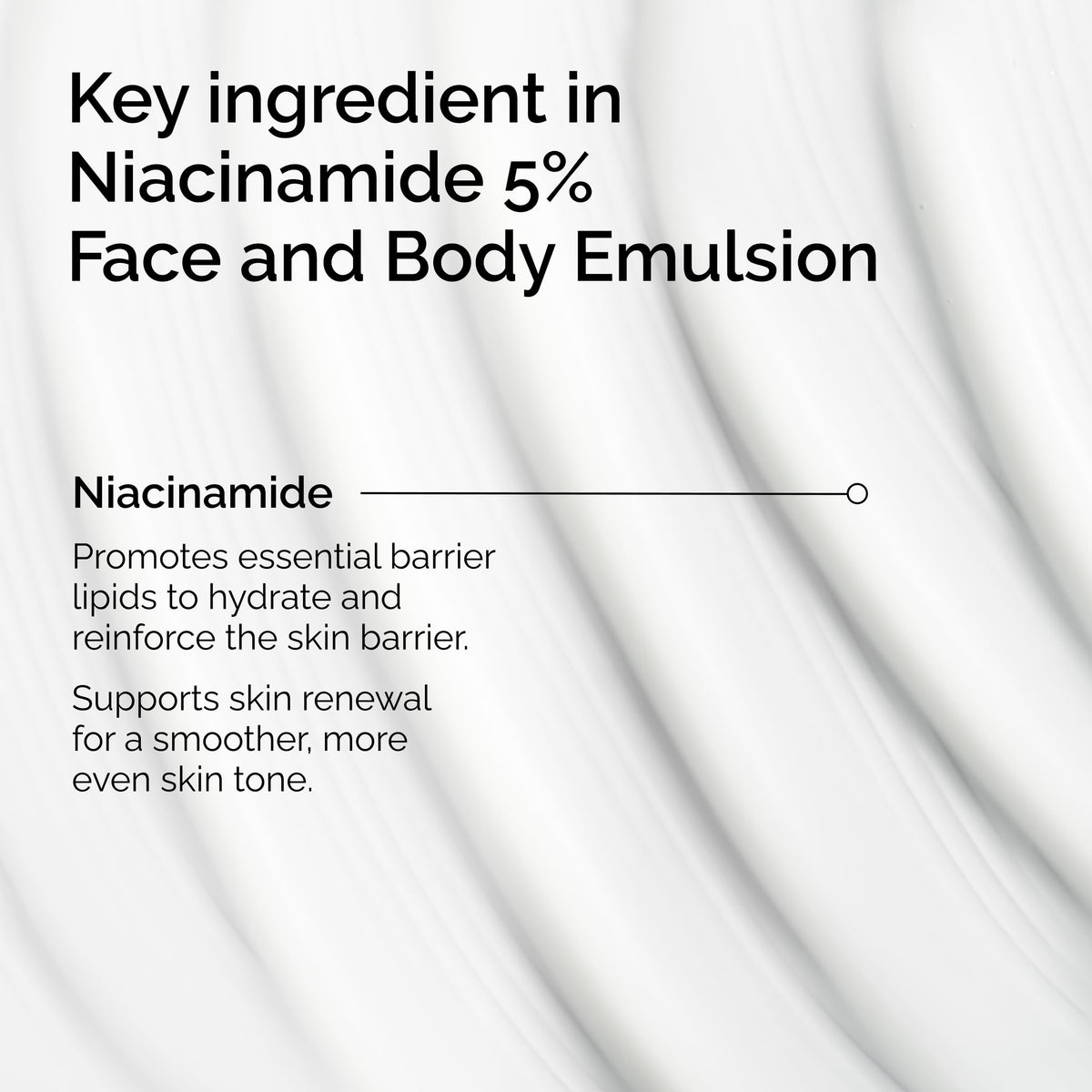The Ordinary dispensing pump releasing emulsion, illustrates easy controlled application