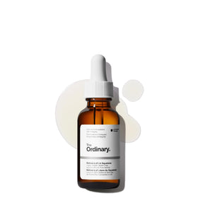 The Ordinary retinol front packaging showing bottle and label, clear product identity and benefits