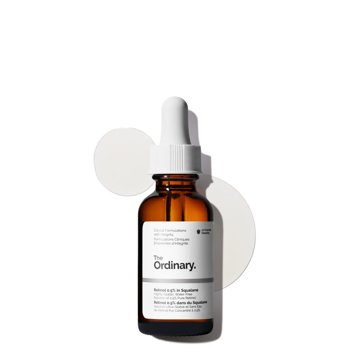 The Ordinary front packaging showing bottle and brand for clear identification