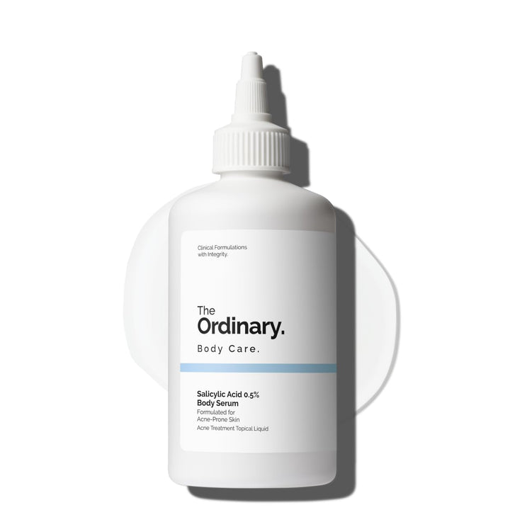 The Ordinary front packaging showing bottle and branding for clear application benefit