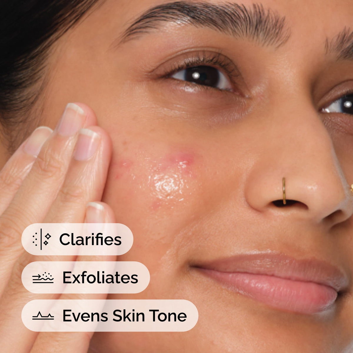 The Ordinary bottle beside squalane oil visually linking the nourishing carrier benefit