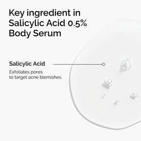 The Ordinary serum texture close-up illustrating lightweight absorbent formula benefit