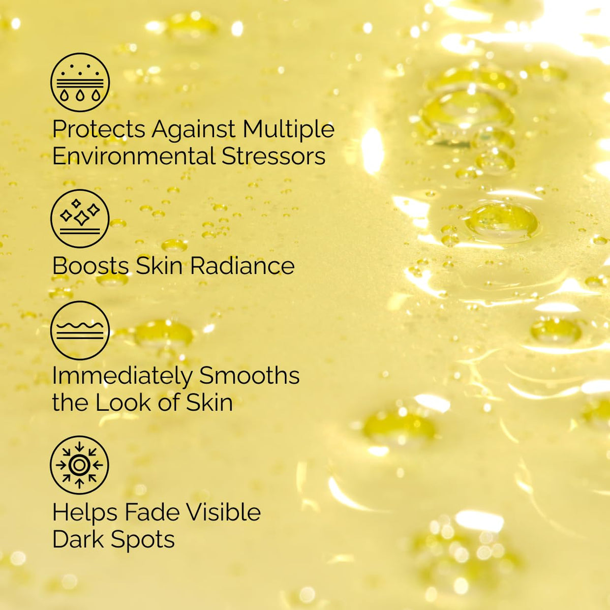 The Ordinary serum texture on skin close-up demonstrating quick absorption and glow