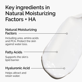 The Ordinary close-up texture photo showing lightweight cream for quick absorption