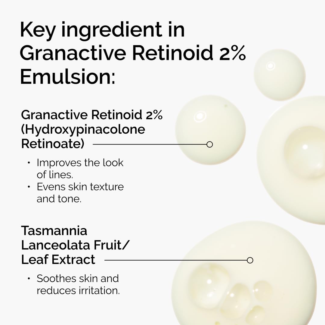 The Ordinary texture close-up of creamy emulsion highlighting smooth application benefit