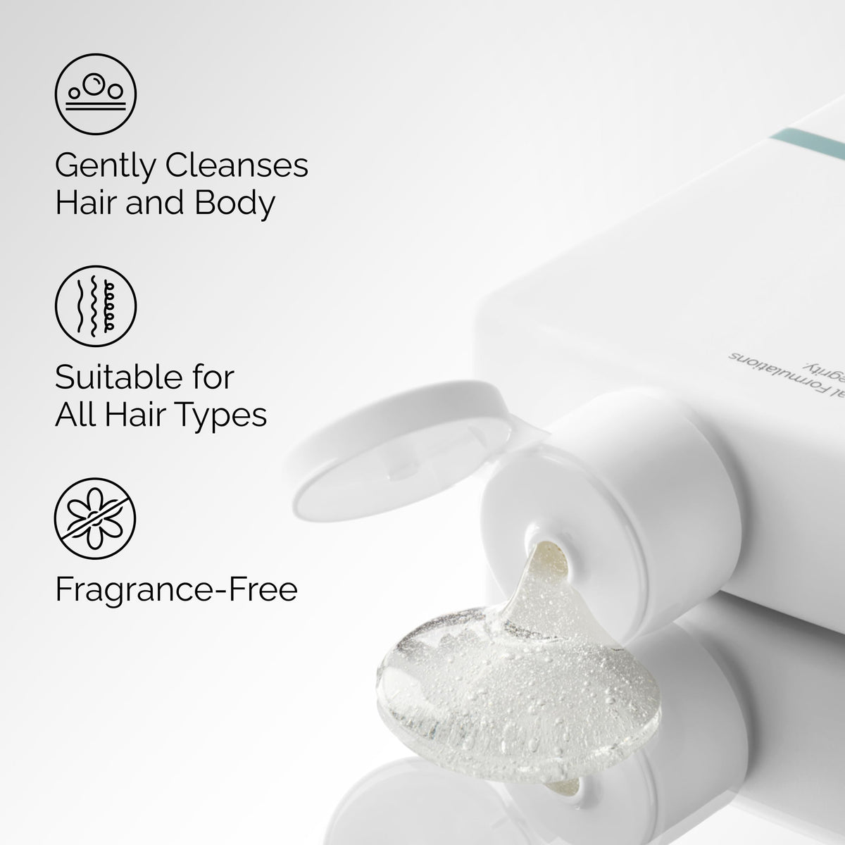 The Ordinary foam texture close-up demonstrating gentle lather and mildness