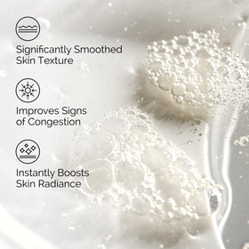 The Ordinary toner applied to skin swatch, demonstrates lightweight absorption