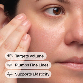 The Ordinary dropper dispenses oil-like serum texture showing concentrated application benefit
