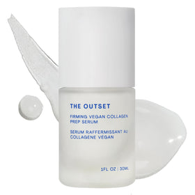 The Outset serum front packaging showing clean design and benefits