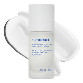 The Outset front jar view showing clean minimalist packaging and hydration benefit