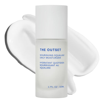 The Outset front jar view showing clean minimalist packaging and hydration benefit