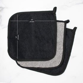 The Rustic Man close-up of the textured exfoliating side highlighting weave for effective buffing benefit