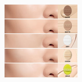 THE TOOL LAB puff edge detail showing tapered tip for precision shading benefit