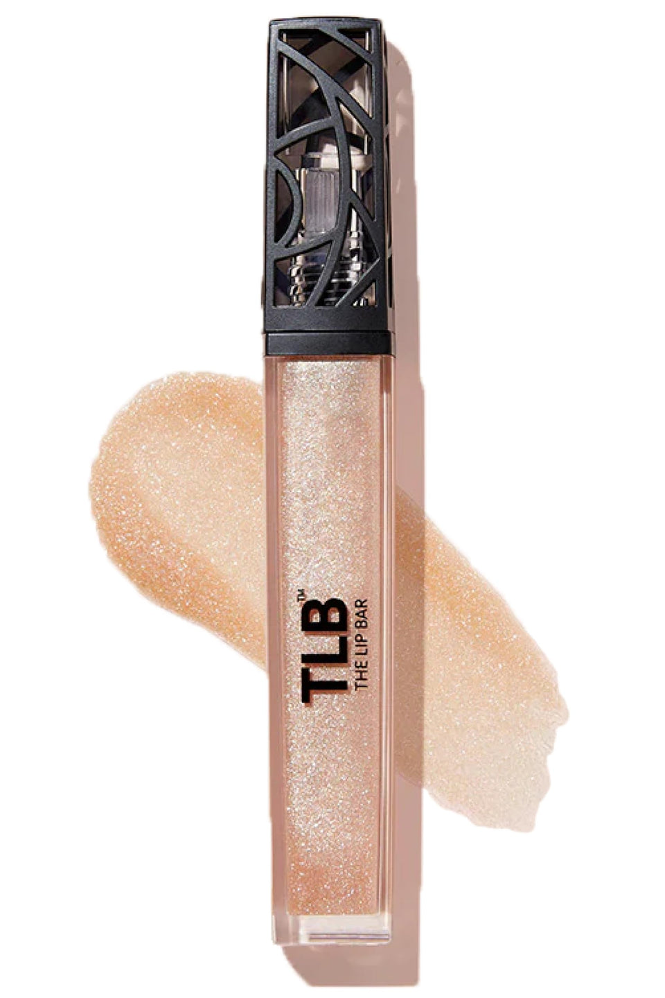 The Lip Bar front packaging showcasing glossy champagne finish and sleek tube