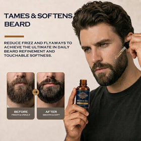 THEMANCODE dropper dispensing oil highlighting precision and easy application