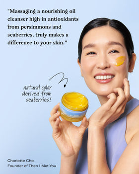 Then I Met You ingredient flatlay showing plant oils and antioxidant benefit
