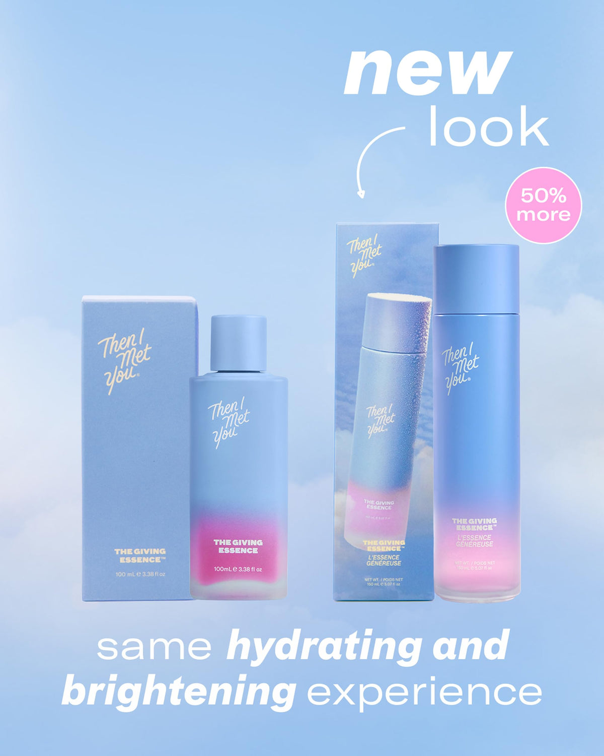 Then I Met You on bathroom shelf during routine illustrating daily brightening benefit