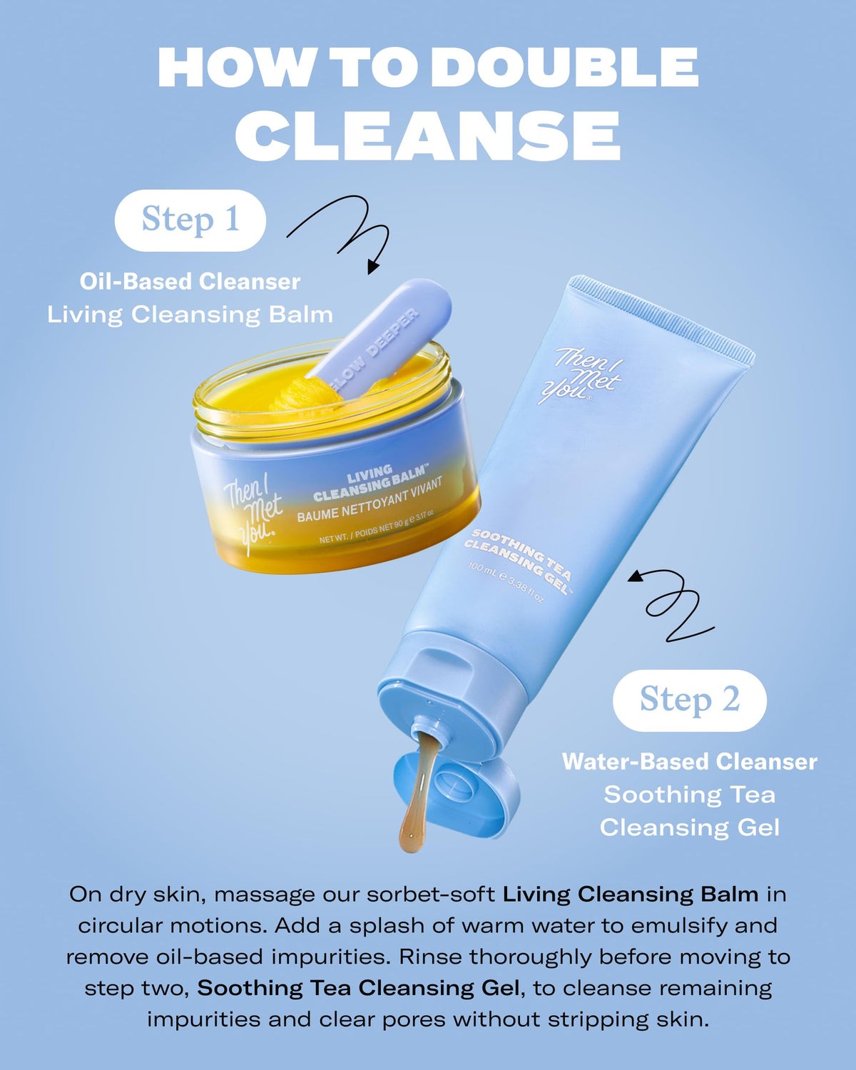 Then I Met You balm beside spoon to show scoop size for hygienic application