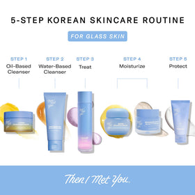 Then I Met You sunscreen layered under foundation demonstrating makeup compatibility